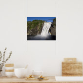 Montmorency Herfsten bij Quebec City. Poster (Keuken)