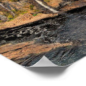 Montmorency Herfsten Canada gestileerd Poster (Hoek)