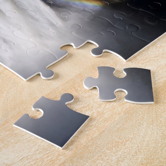 Montmorency Herfsten in de buurt van Quebec City. Legpuzzel (Zijkant)