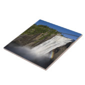 Montmorency Herfsten in de buurt van Quebec City. Tegeltje (Zijkant)