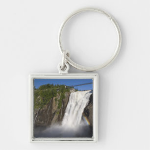 Montmorency-watervallen bij Quebec City. Sleutelhanger