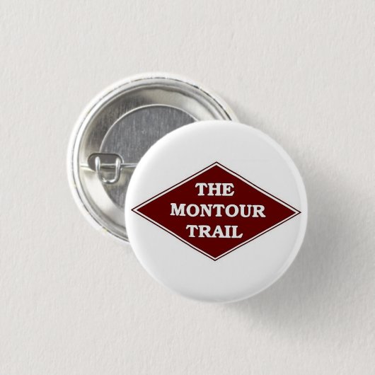 Montour Trail Button (Voorkant /achterkant)