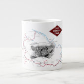 Montour Trail Map Mok (Voorkant)