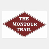 Montour Trail Sticker (Voorkant)