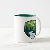 Montour Trail Tweekleurige Koffiemok (Voorkant rechts)