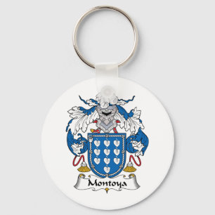 Montoya Family Crest Sleutelhanger