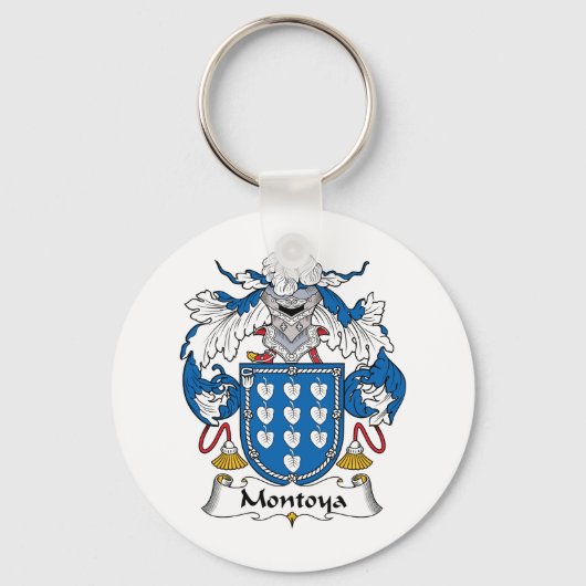Montoya Family Crest Sleutelhanger (Voorkant)