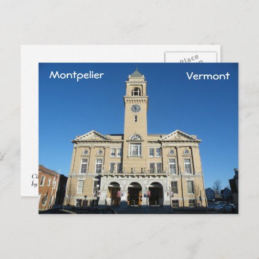 Montpelier Briefkaart (Voorkant / Achterkant)