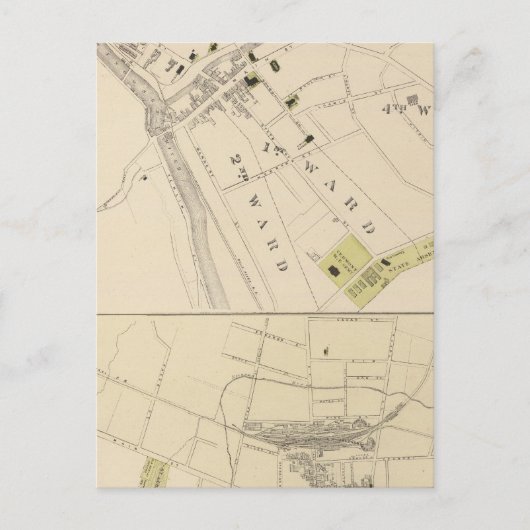 Montpelier en St. Albans Briefkaart (Voorkant)