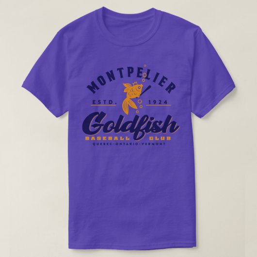 Montpelier Goldfish T-shirt (Design voorkant)