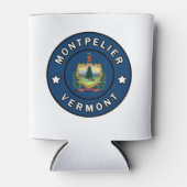 Montpelier Vermont Blikjeskoeler (Voorkant)