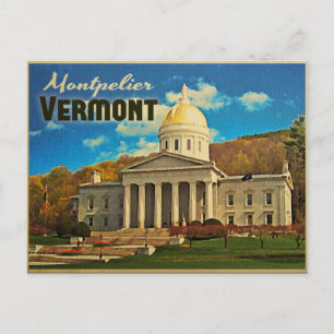 Montpelier Vermont Briefkaart
