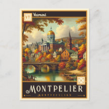 Montpelier Vermont |  BRIEFKAART