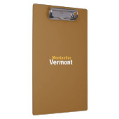 Montpelier, Vermont-klembord Klembord (Rechts)