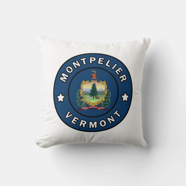 Montpelier Vermont Kussen (Voorkant)