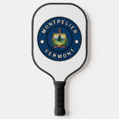 Montpelier Vermont Pickleball Paddle (Voorkant)