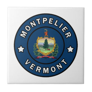 Montpelier Vermont Tegeltje