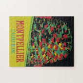 Montpellier Architecture illustration France Legpuzzel (Horizontaal)