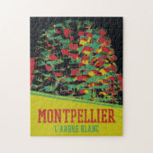 Montpellier Architecture illustration France Legpuzzel (Verticaal)