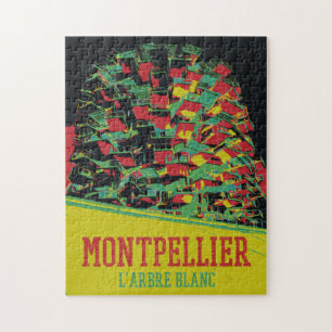 Montpellier Architecture illustration France Legpuzzel