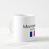 Montpellier, Frankrijk Koffiemok (Voorkant links)