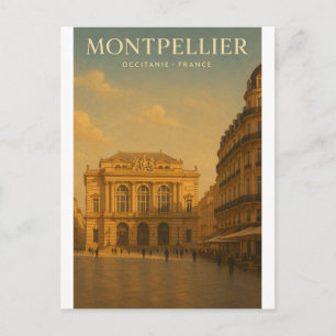 Montpellier — Frankrijk reis 2026 Briefkaart