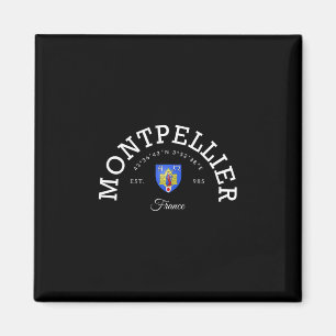 Montpellier Frankrijk Vakantie Frankrijk Souvenir Magneet