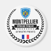Montpellier Magneet (Voorkant)