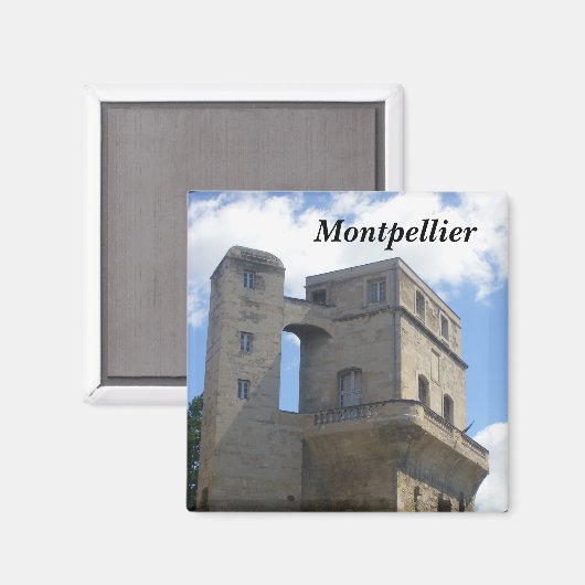 Montpellier - magneet (Voorkant / Achterkant)