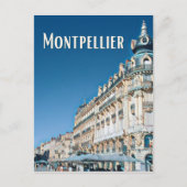 Montpellier Photo Vintage Briefkaart (Voorkant)