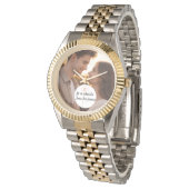 Montre personnalisée  horloge (Gekanteld)