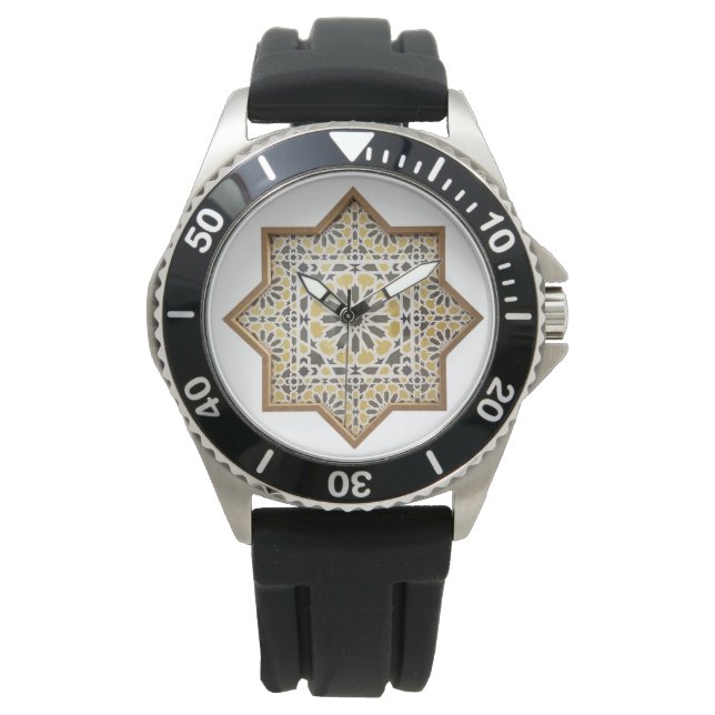 MONTRE ZELLIGE MAROCAIN HORLOGE (Voorkant)