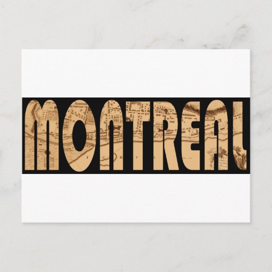 montreal1758 briefkaart (Voorkant)