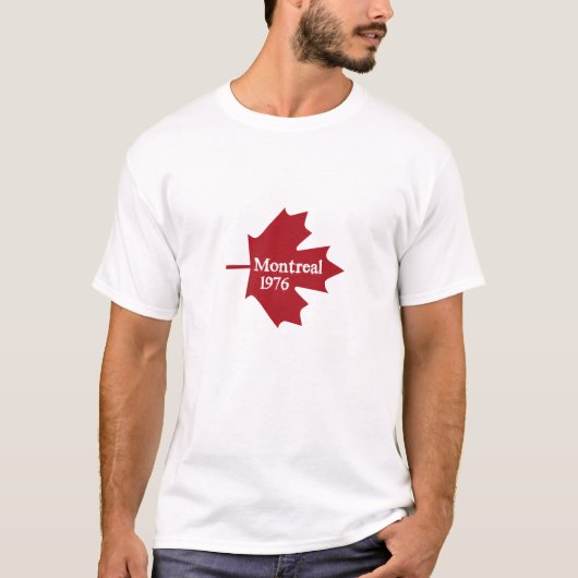Montreal 1976 t-shirt (Voorkant)