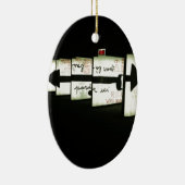 Montreal Art Keramisch Ornament (Rechts)