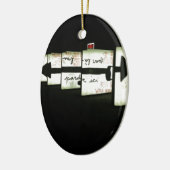 Montreal Art Keramisch Ornament (Links)