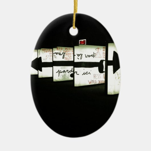 Montreal Art Keramisch Ornament (Voorkant)