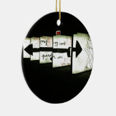 Montreal Art Keramisch Ornament (Rechts)