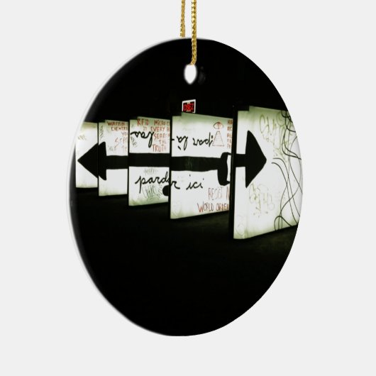 Montreal Art Keramisch Ornament (Rechts)