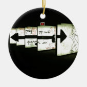 Montreal Art Keramisch Ornament (Voorkant)