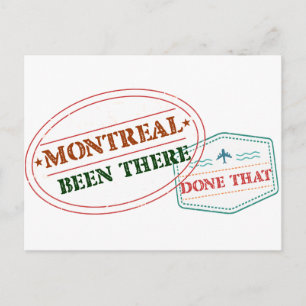 Montreal Been deed dat Briefkaart