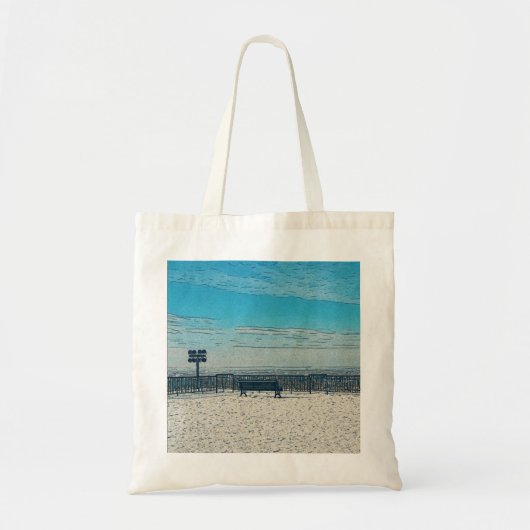 Montreal boodschappentas tote bag (Voorkant)