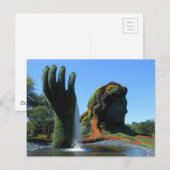Montreal Botanical Garden Briefkaart (Voorkant / Achterkant)