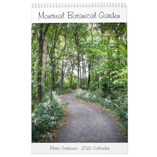 Montreal Botanical Garden - kalender 2022 (Hoes)