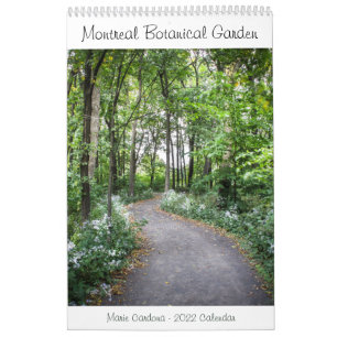 Montreal Botanical Garden - kalender 2022