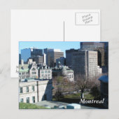 Montreal Briefkaart (Voorkant / Achterkant)