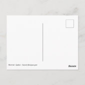 Montréal Briefkaart (Achterkant)