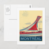 Montreal Briefkaart (Voorkant / Achterkant)