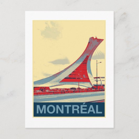 Montreal Briefkaart (Voorkant)