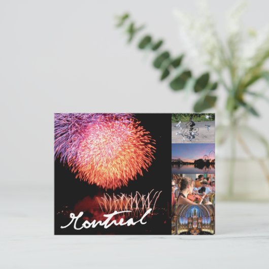 Montreal Briefkaart (Staand voorkant)